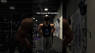 How to build 3D shoulders #shorts screenshot 5