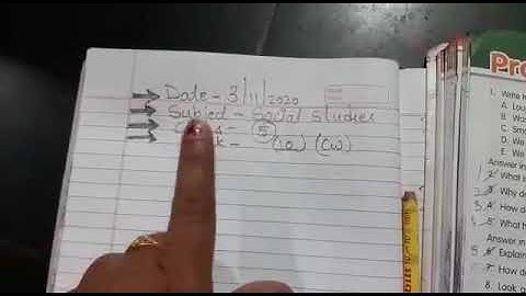 3-11-20, Class:5, Social, Block-10 CW