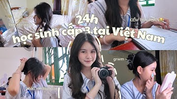 DAILY VLOG || MỘT NGÀY CỦA HỌC SINH CẤP 3 TẠI VIỆT NAM ✨ grwm, chào cờ, kiểm tra toán, làm tóc !??
