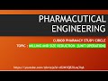 PHARMACEUTICAL ENGINEERING  UNIT OPERATION [SIZE REDUCTION] MILLS EQUIPMENTS USES  GPAT, NIPER, IMP