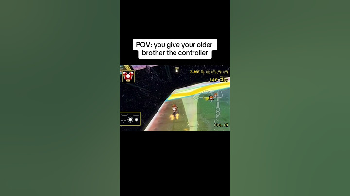 When you give your older Sibling the Controller 😂.
