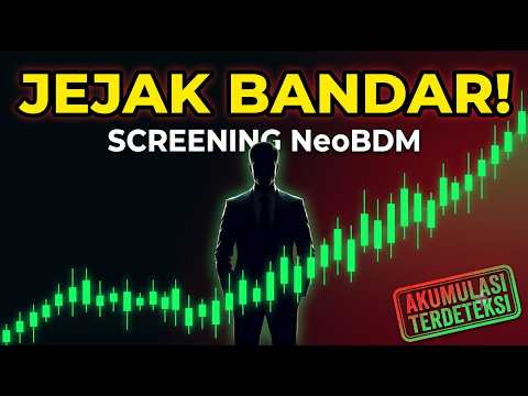Rahasia Bandarmologi: Deteksi Akumulasi Market Maker Pakai NeoBDM