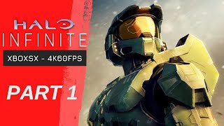 HALO INFINITE Campaign Walkthrough Part 1 - Master Chief Awakens (Full Game)