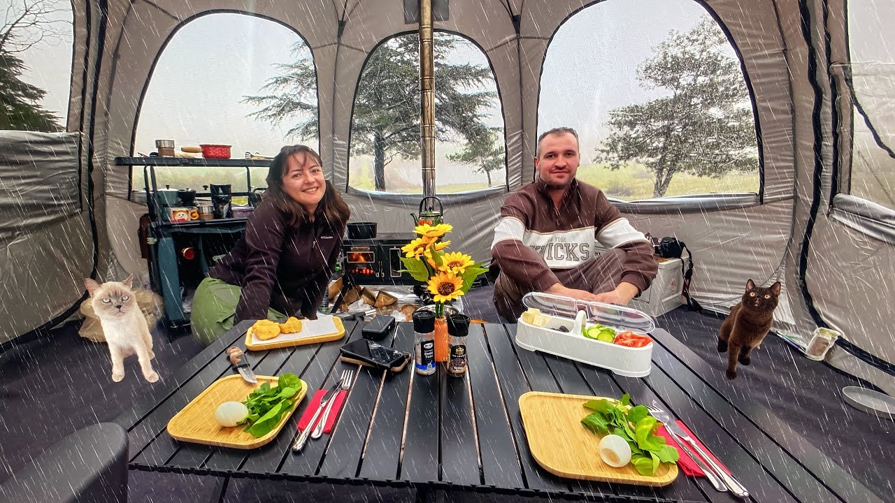 Çadırı su bastı ❗️❗️❗️  Gündüz keyfimizin ortasında çadırımızı su bastı ❗️