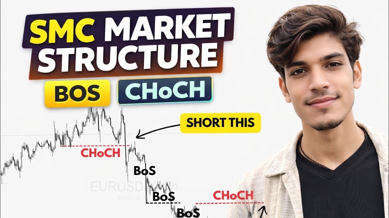 SMC Market Structure in One Video (Beginner to Advanced) Bos & Choch ...