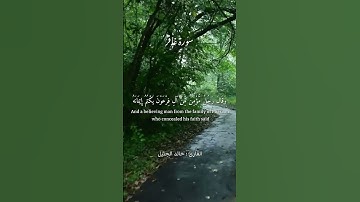 آيات من سورة غافر #قرآن #سورة_غافر #خالد_الجليل