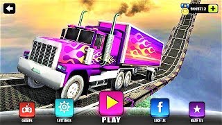 impossible 18 wheeler Truck Driving Tracks-Best Android Gameplay HD #8 screenshot 2