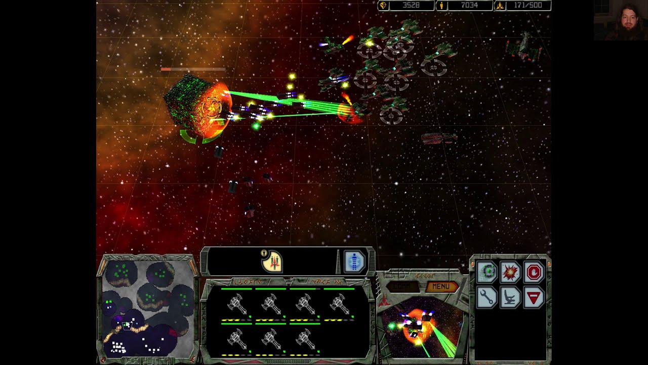 Star Trek Armada Klingon Campaign (Hard) Part 1 The Gates of Sto' Vo' Kor