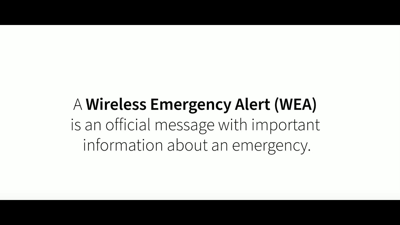 Emergency alerts coming to phones, radio, TV Oct. 4. Systems test