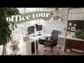 My NEW Office Tour! *desk + stationery organization*