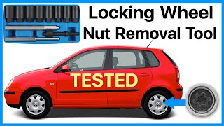 How To Remove Locking Wheel Nuts With Laser Tools Locking Wheel Nut Removal Tool