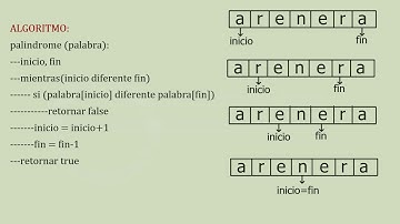 Palabra palindrome || algoritmo || código C++
