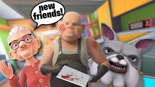 BECOMING Granny's BUTCHER Goes Horribly WRONG - I Am Cat VR screenshot 5