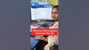 🔥Remove All Extra Space inbetween Words in MS-Word #shorts #word #msword