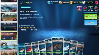 My lures and equipment for fishery 12 (Hawaii) Fishing clash screenshot 2