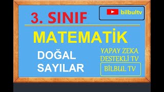 3.  sınıf matematik doğal sayılar özet ve test