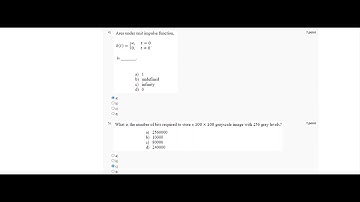 NPTEL- Digital Image Processing Assignment Week-1