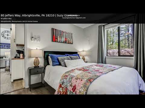 80 Jeffers Way, Albrightsville, PA home video tour