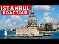 ISTANBUL CITY WALKING TOUR 4K | ASIA TO EUROPE ferry boat tour | 4K UHD 60FPS | 4k video | 4K TOUR