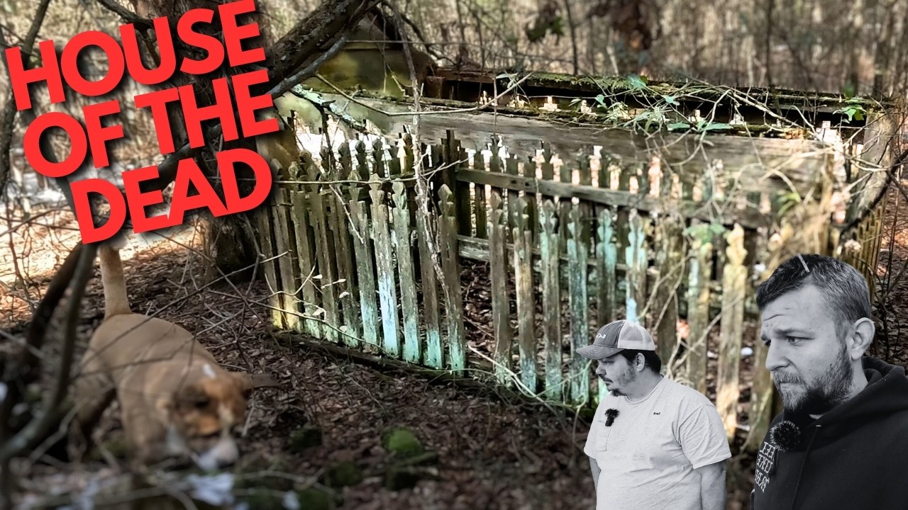 We Found a 180-Year-Old “House of the Dead” and RARE METAL GRAVES in a Forgotten Graveyard!