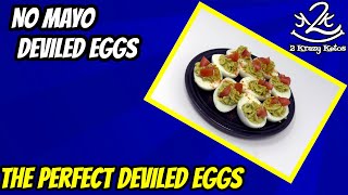 Famous No mayo Deviled Eggs | The best keto deviled eggs Net Worth
