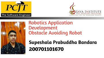 Obstacle Avoiding Bluetooth Robot Car | Java Institute | Robotic Application Development