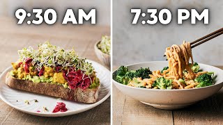 24 hours of healthy vegan meals (highprotein & easy)