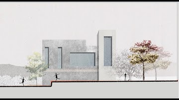 ARCHITECTURE ELEVATION l POST DIGITAL DRAWING