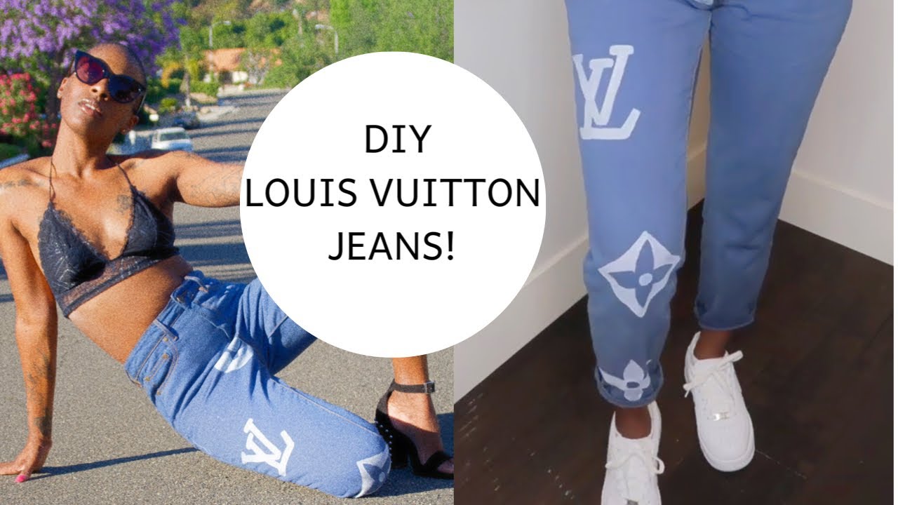 lv jeans diy｜TikTok Search