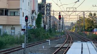 JR昭島駅踏切安全確認のため抑止。