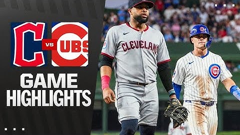 Guardians vs. Cubs Game Highlights (7/2/25) | MLB Highlights