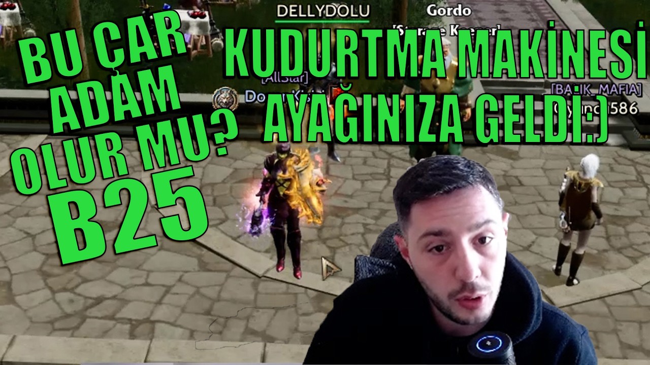 Rise Online BÇAO B25 | KUDURTMA MAKİNASI! | 1 DK DA 6 KERE ELİM DÜŞÜYOR!!!