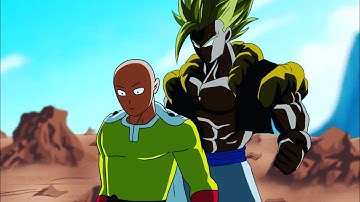Gogeta VS Saitama [ANIMATION] One Punch Man VS DragonBall SUPER