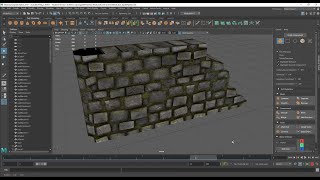 Low Poly Level Creation: Thick Stone Walls