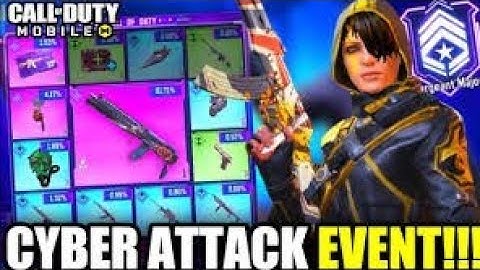NEW CYBER ATTACK FREE DRAW EVENT | Free Zero Dark Ops & SKS Epic REWARDS and Many More |  Cod Mobile