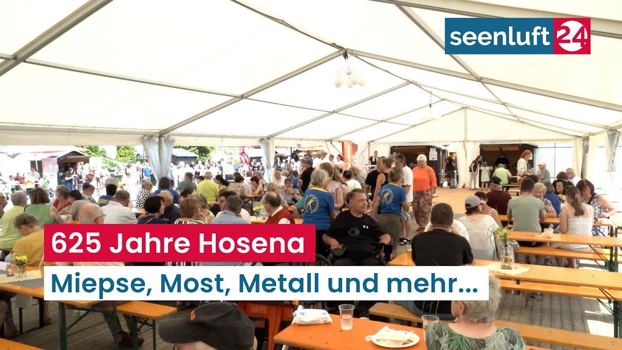 625 Jahre Hosena | Miepse, Most, Metall und mehr...