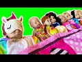 Ten in the Bed Song | Anuta and Vanessa playing with dolls |  Anuta Kids Channel