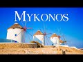 Mykonos 4K Nature Relaxation Film - Peaceful Piano Music - Natural Landscape