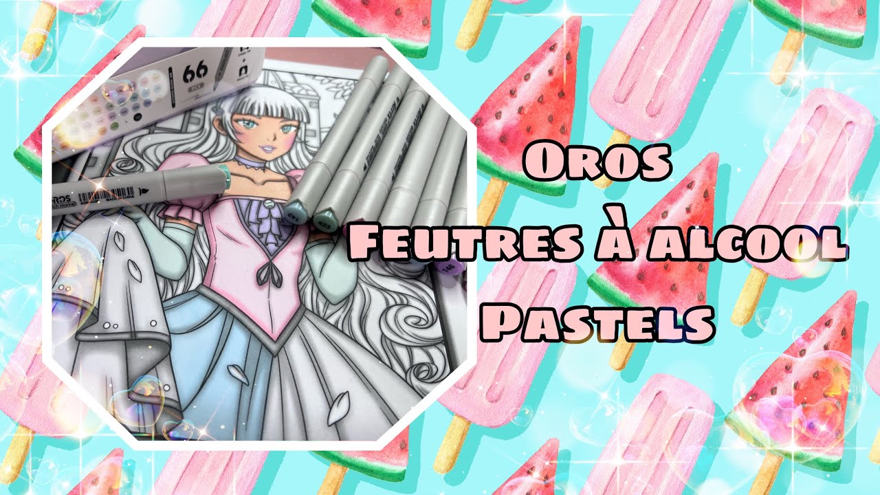 Test/Avis Nouveaux Oros Pastels Feutres à Alcool Arrtx 