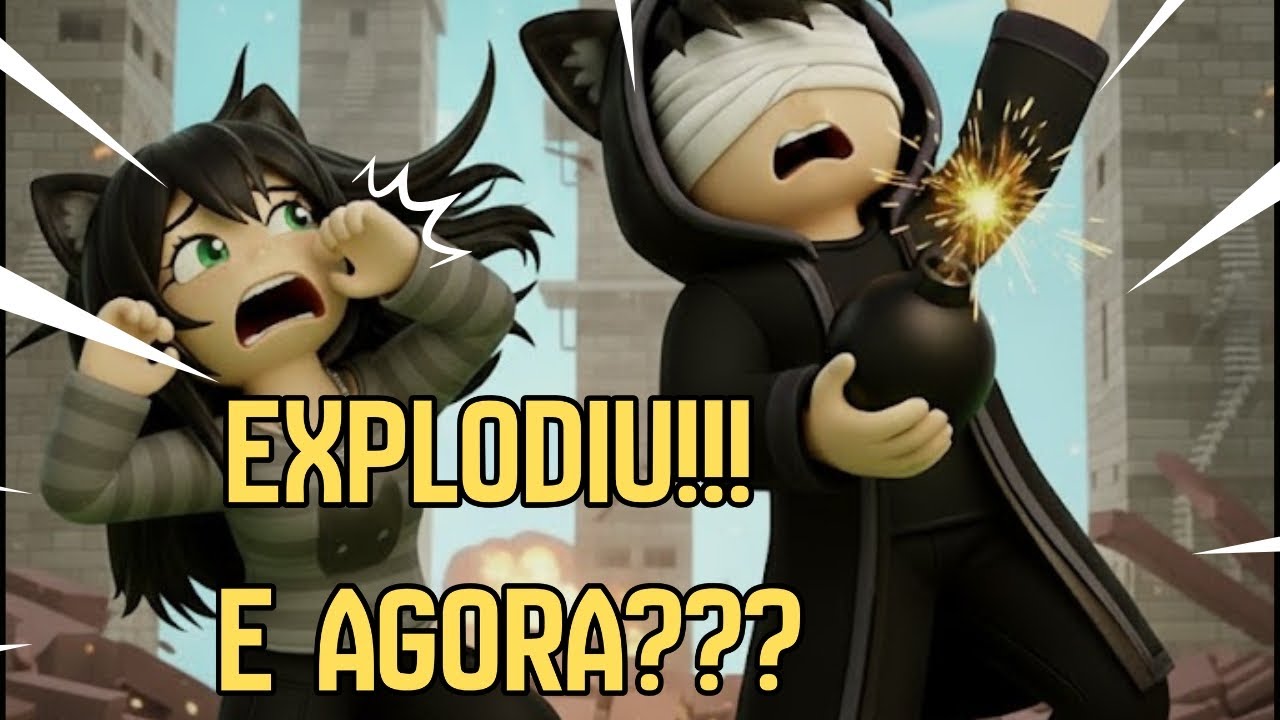 💥 QUEM FICAR COM A BOMBA EXPLODE!! 😱🔥 (Desafio Roblox) - Nutella & Giih ...