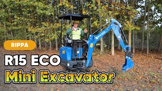 中国瑞帕R15迷你挖掘机开箱！   #MiniExcavator  #久保田#MadeInChina  #rippa