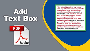 How to add text box in pdf document in Adobe Acrobat Pro DC 2022