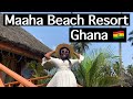 Most Beautiful Resort in the West of Ghana 🇬🇭 MAAHA BEACH RESORT,