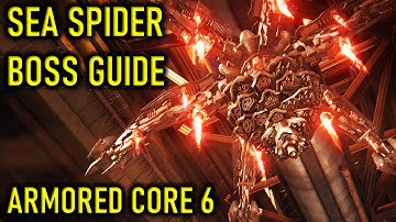 ARMORED CORE 6 | SEA SPIDER BOSS GUIDE | MISSION OCEAN CROSSING