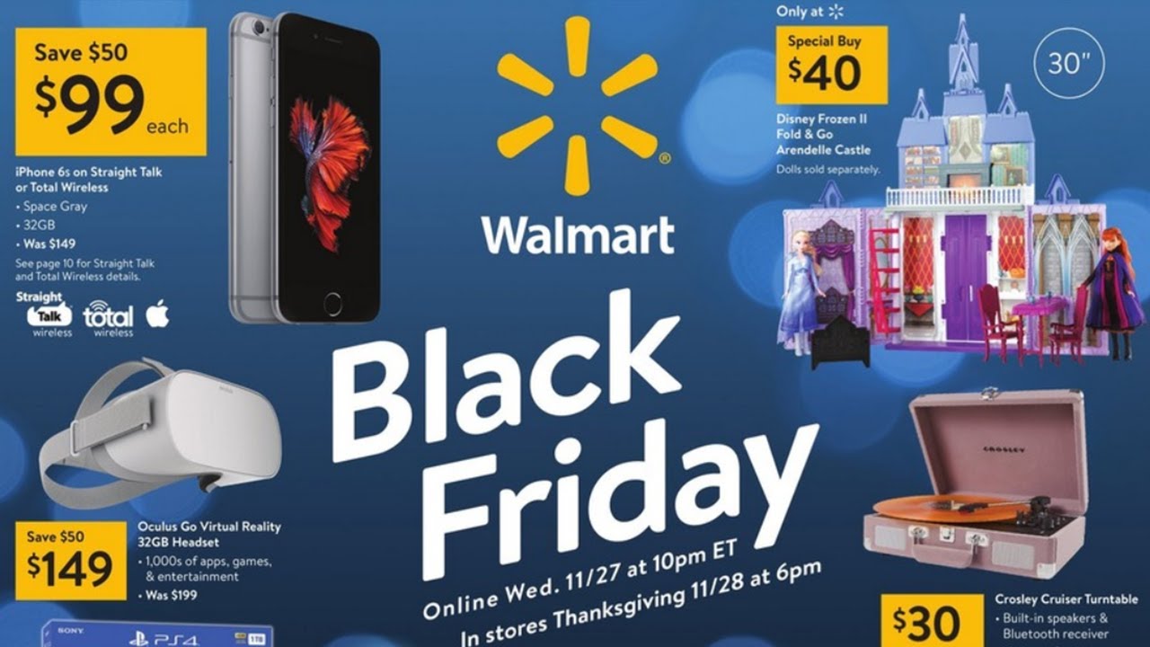 Walmart Black Friday 2019 Deals Black Friday 2019 Walmart Doorbusters