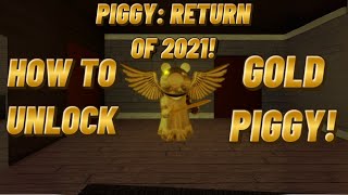 HOW TO UNLOCK THE GOLD PIGGY SKIN - Piggy: Return of 2021