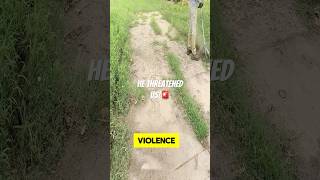 Aggressive Neighbor Threatened Us For Helping A 60 Year Old Widow! 😡🚨 #shorts #lawncare #mowing