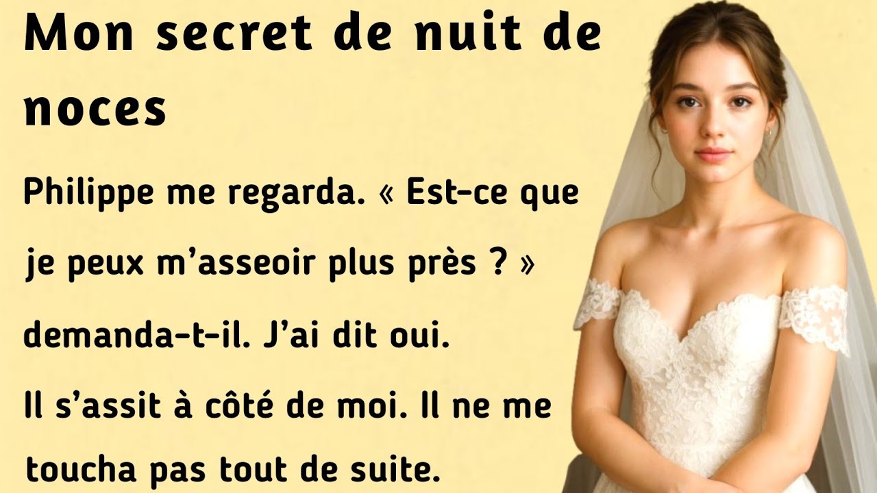 My Wedding Night Secret । French Stories for Beginners (A1-A2)