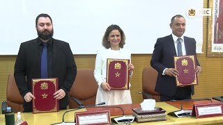 توقيع مذكرتي تفاهم مع ماجوريل وكوليبري من أجل إحداث مشاريع استثمارية في مجال ترحيل الخدمات