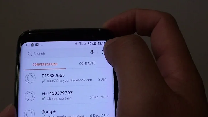 Samsung Galaxy S8: How to Enable / Disable Text Message Notification
